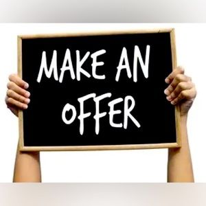 Make an offer - will accept or counter!♥️